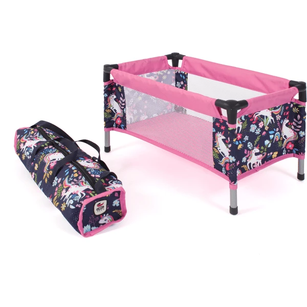 BAYER CHIC 2000 Puppen Reisebett Einhorn 1 BAYER CHIC 2000 Puppen Reisebett Einhorn