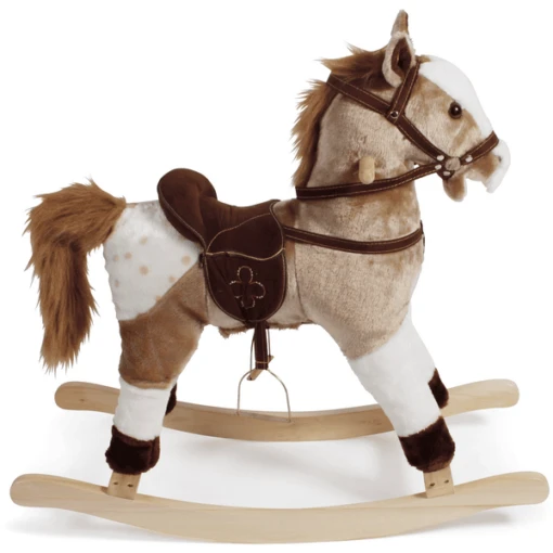 BAYER CHIC 2000 Schaukelpferd Braun Mit Weißen Flecken 1 BAYER CHIC 2000 Schaukelpferd Braun Mit Weißen Flecken -Zapf Creation Store bayer chic 2000 schaukelpferd braun mit weissen flecken a320823