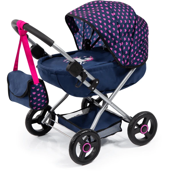 Bayer Design Puppenwagen Cosy Blau Einhorn 1 Bayer Design Puppenwagen Cosy Blau Einhorn