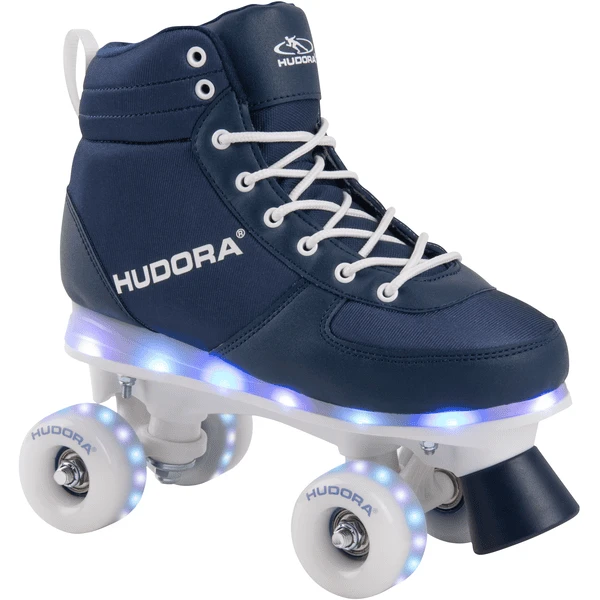 HUDORA® Roller Skates Advanced, Navy LED 1 HUDORA® Roller Skates Advanced, Navy LED
