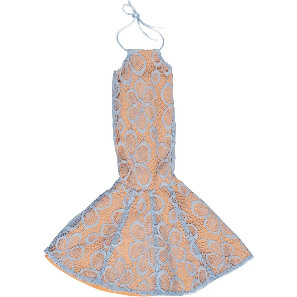 I'M A GIRLY Light Blue Mermaid Dress 1 I'M A GIRLY Light Blue Mermaid Dress