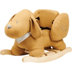 Nattou Charlie Schaukeltier Jacquard Karamell