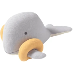 Nordic Coast Company Kuscheltier Musselin Wal Bobby