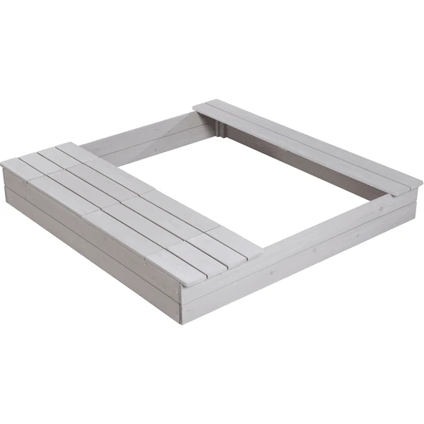 Roba Outdoor Sandkasten Mit Spielwannen, Grau 1 Roba Outdoor Sandkasten Mit Spielwannen, Grau