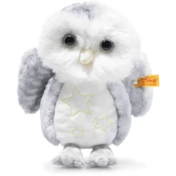 Steiff Eule Wittie Grau/weiß, 19 Cm