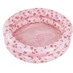 Swim Essentials Printed Baby Pool "Old" Pink Leopard 60 Cm 2 Rings