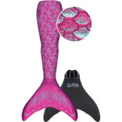 XTREM Toys And Sports - FIN FUN Meerjungfrau Mermaidens Original S/M, Pink