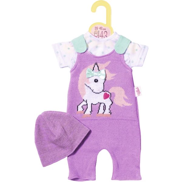 Zapf Creation Dolly Moda Strickstrampler M Mütze, 43cm 1 Zapf Creation Dolly Moda Strickstrampler M Mütze, 43cm